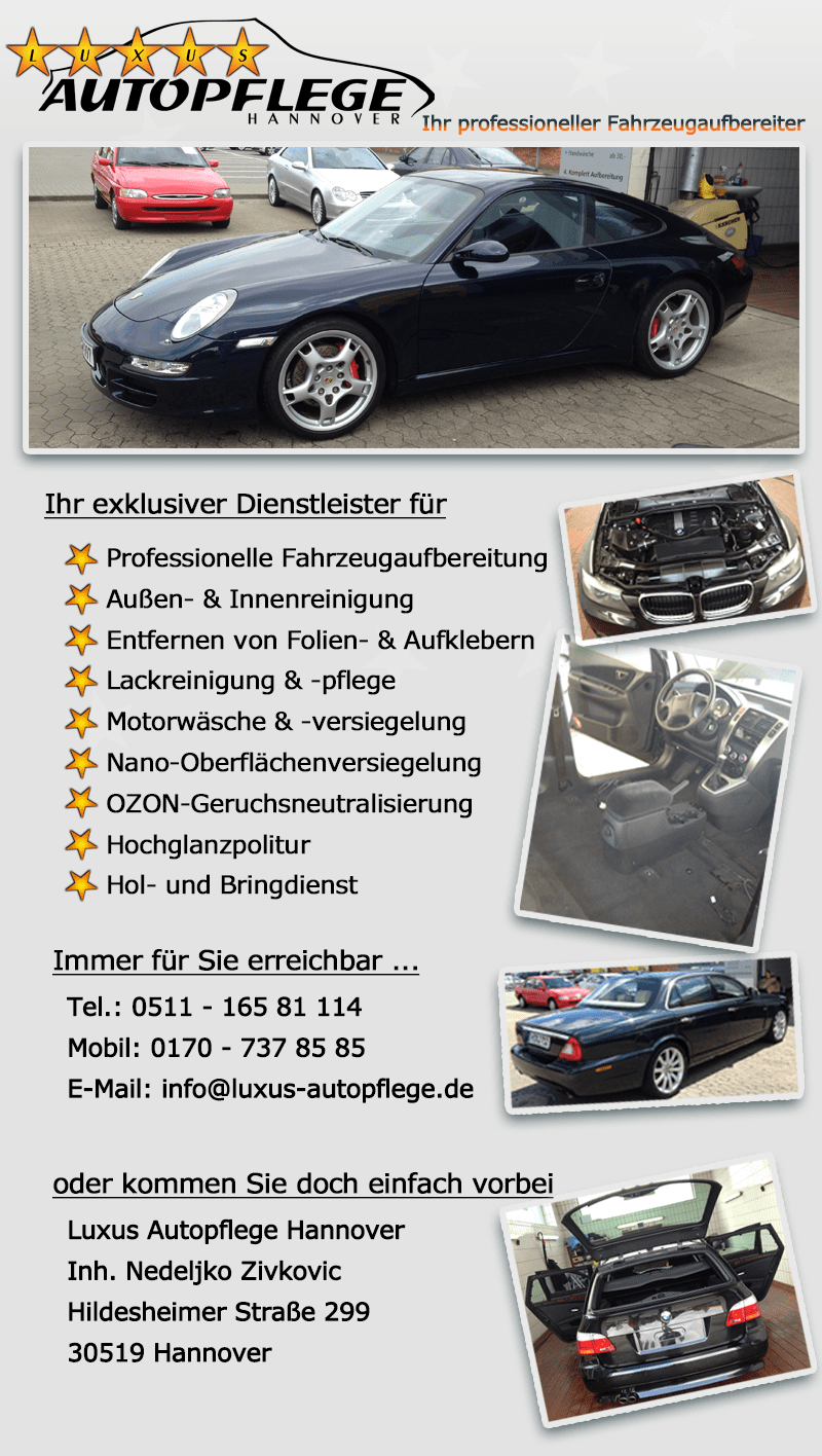 Luxus Autopflege Hannover